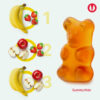 Gummy Kids 100 żelek   Masa netto: 200 g - obrazek 6