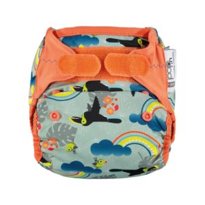 Pop-in AI2, Pielucha wielorazowa zapinana na rzepy, Toucan