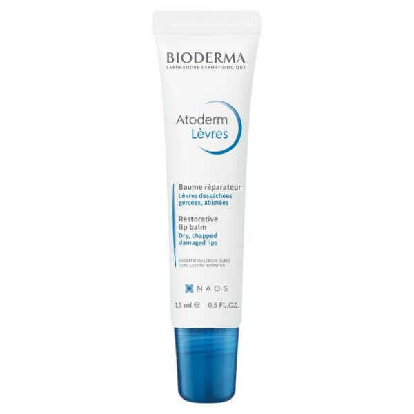 Bioderma Atoderm Lèvres Odżwyczy i regenerujący balsam do spierzchniętych i suchych ust 15 ml