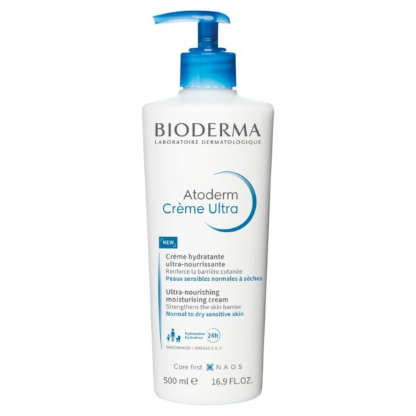 Bioderma Atoderm Ultranawilżający i wzmacniający krem 500 ml