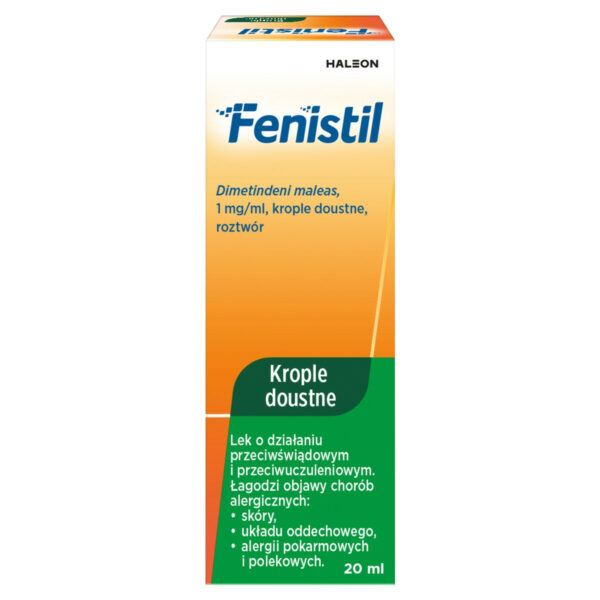 Fenistil 1 mg/ml Krople doustne 20 ml