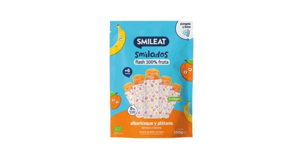 BIO Morelowo-bananowe lody do zamrożenia, Smilado, 5x50 g