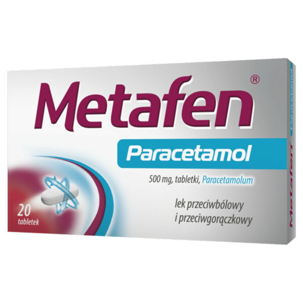 Metafen Paracetamol 500 mg x 20 tabl.