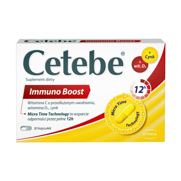 Cetebe Immuno Boost Suplement diety 26 g (30 sztuk)