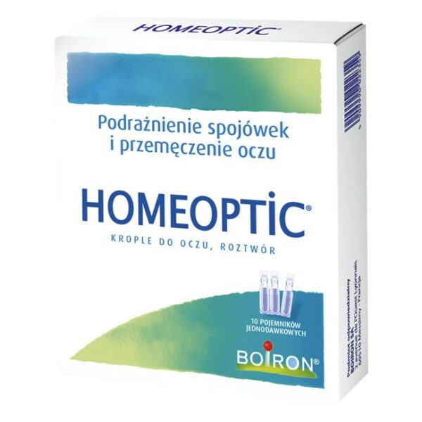 BOIRON Homeoptic krople do oczu 10 x 0,4 ml