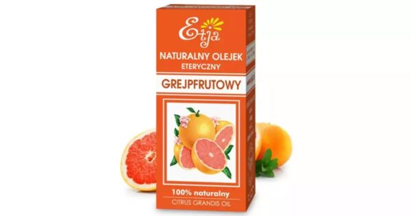 Naturalny olejek eteryczny grejpfrutowy, 10 ml