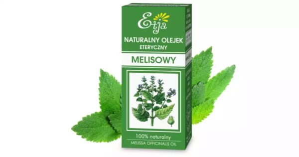 Naturalny olejek eteryczny melisowy, 10 ml