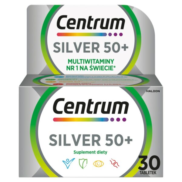 Centrum Silver 50+ Suplement diety 37 g (30 sztuk)