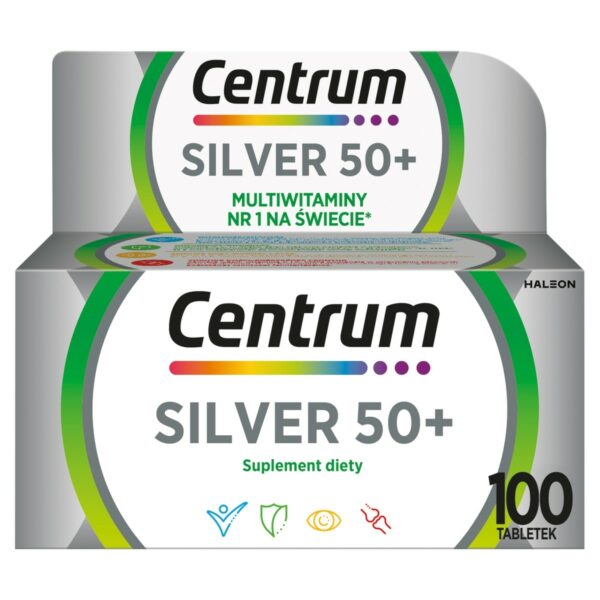 Centrum Silver 50+ Suplement diety 126 g (100 sztuk)