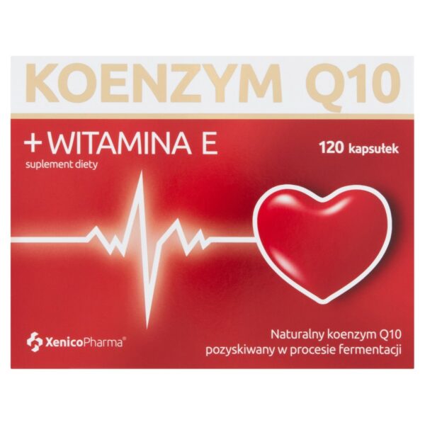 Suplement diety koenzym Q10 + witamina E 39,60 g (120 x 330 mg)