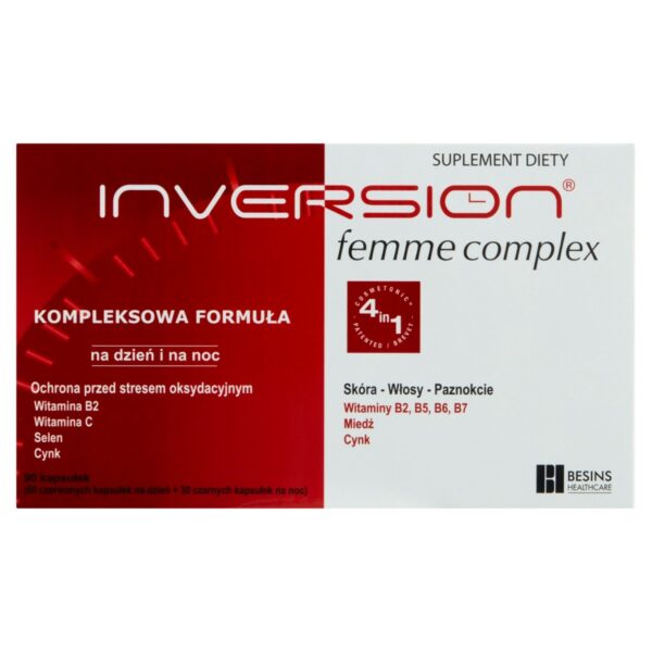 Inversion Suplement diety femme complex 89 g (90 sztuk)