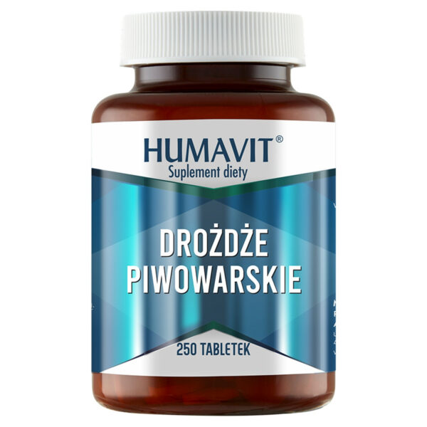 Humavit Suplement diety drożdże piwowarskie 100 g (250 sztuk)