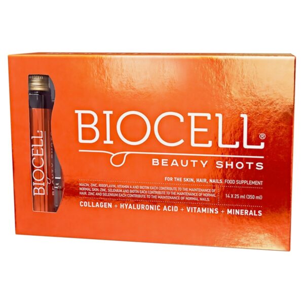 Biocell Beauty Shots Suplement diety 350 ml (14 x 25 ml)