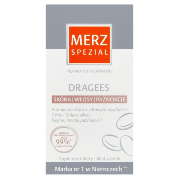 Merz Spezial Dragees Suplement diety 40,1 g (60 sztuk)