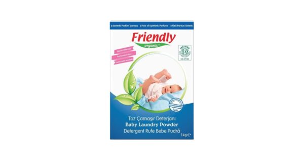 Lawendowy proszek do prania ubranek dziecięcych, 12 prań, 1 kg