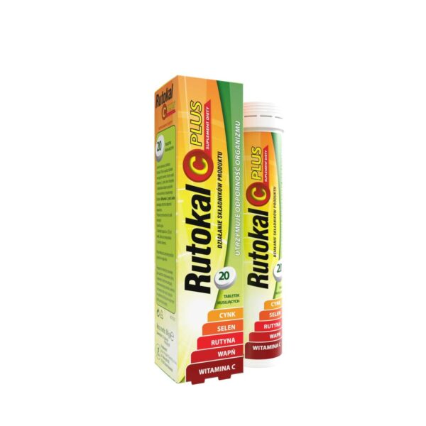 Rutokal C Plus tabletki musujące 20 sztuk