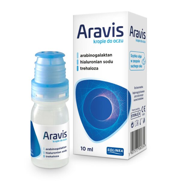 ARAVIS nawilzajace krople do oczu 10ml