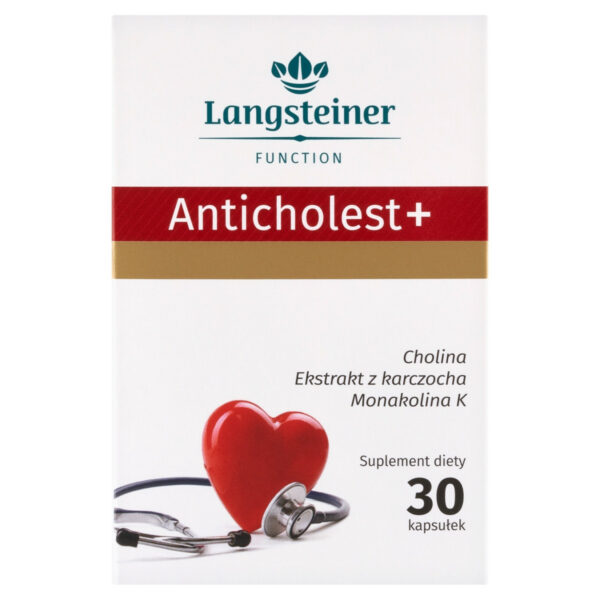 Langsteiner Function Anticholest+ Suplement diety 30 sztuk