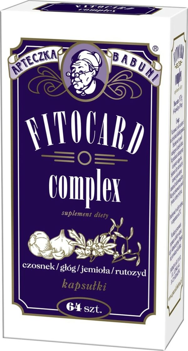 Fitocard complex 64 kapsułki