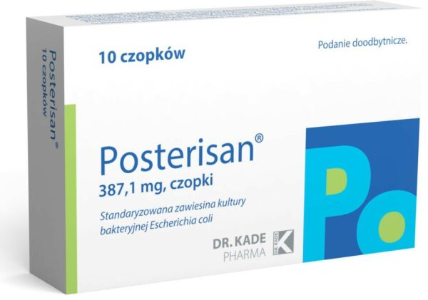 Posterisan czopki 10 sztuk