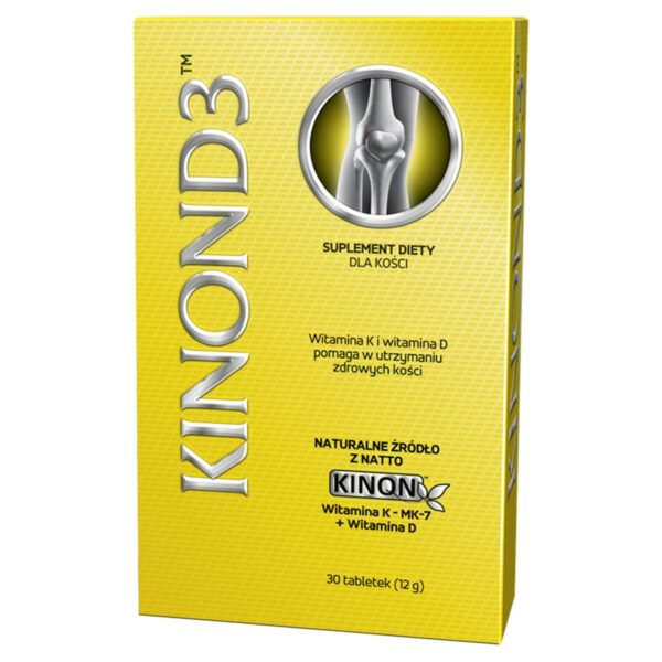 Kinond3 Suplement diety dla kości 12 g (30 sztuk)