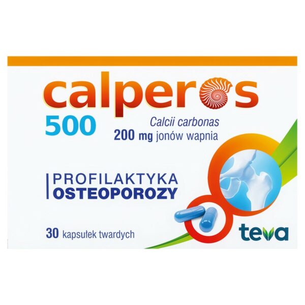 Calperos 500 Kapsułki twarde 30 sztuk