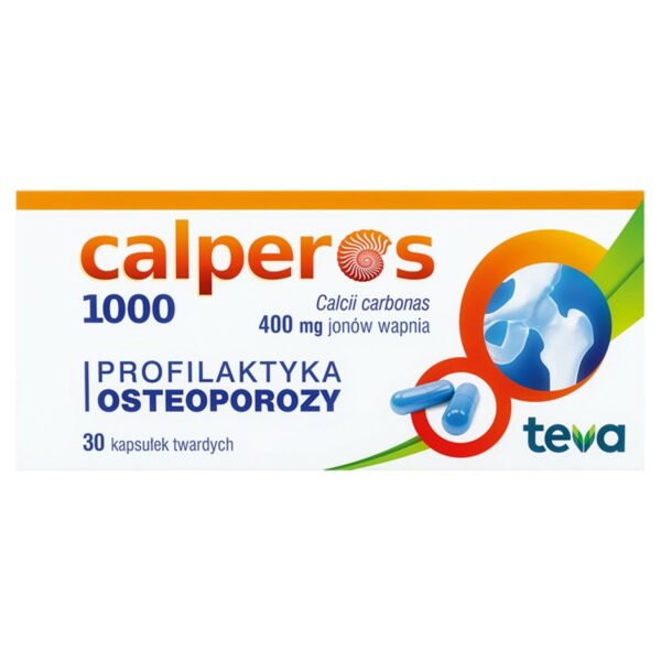 Calperos 1000 Kapsułki twarde 30 sztuk