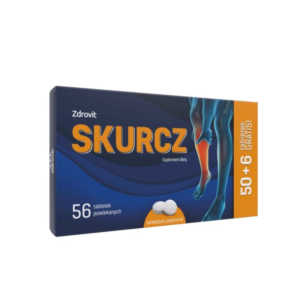 Zdrovit Skurcz 56 tabletek powlekanych