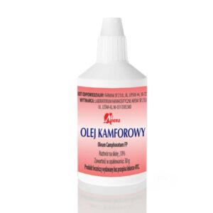 Olej kamforowy roztwór na skórę 10% 30 g
