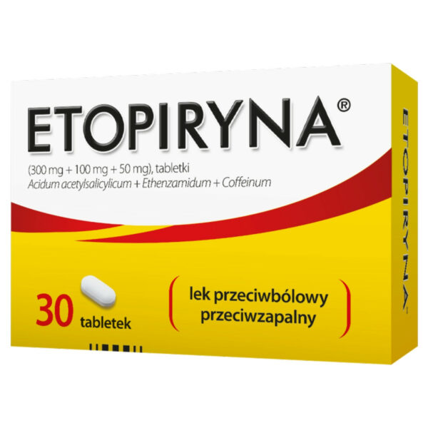 Etopiryna (300mg + 50mg + 100mg) x 30 tabl.