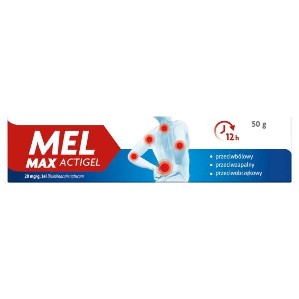 Mel Max Actigel 20 mg/g Żel 50 g