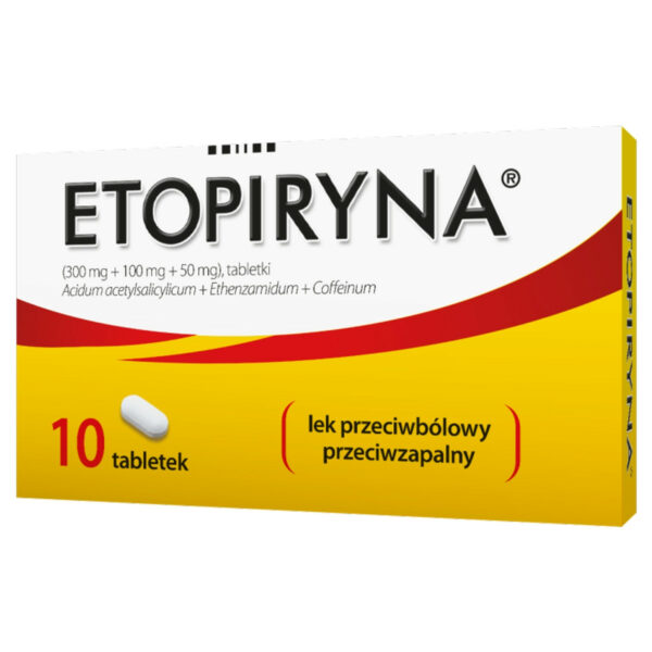 Etopiryna (300mg + 50mg + 100mg) x 10 tabl.