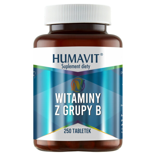 Humavit Suplement diety witaminy z grupy B 250 sztuk