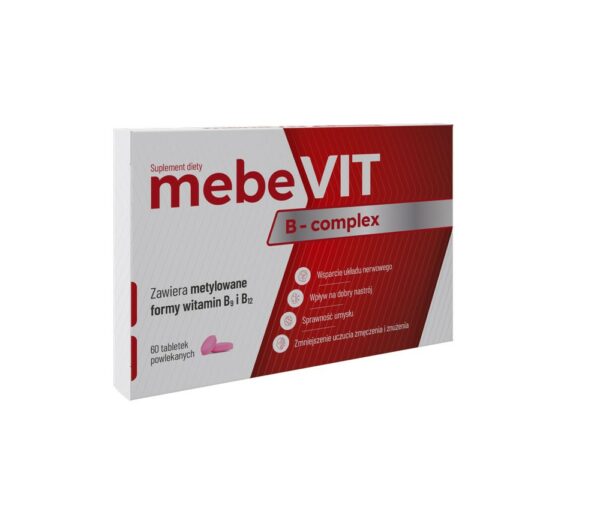 MebeVIT B-complex 60 tabletek powlekanych