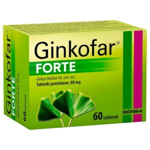 Ginkofar forte 80 mg 60 tabletek