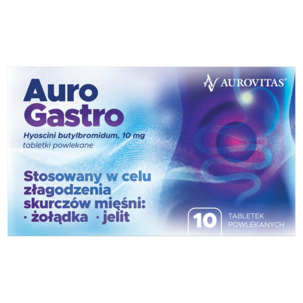 Auro Gastro 10 mg Tabletki powlekane 10 sztuk