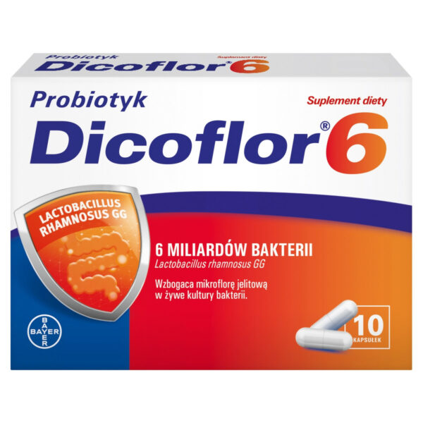 Dicoflor 6 Suplement diety probiotyk 2,7 g (10 x 0,27 g)