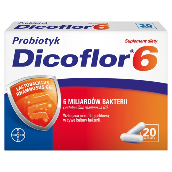 Dicoflor 6 Suplement diety probiotyk 5,4 g (20 x 0,27 g)