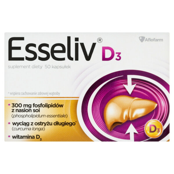 Esseliv D₃ Suplement diety 50 sztuk