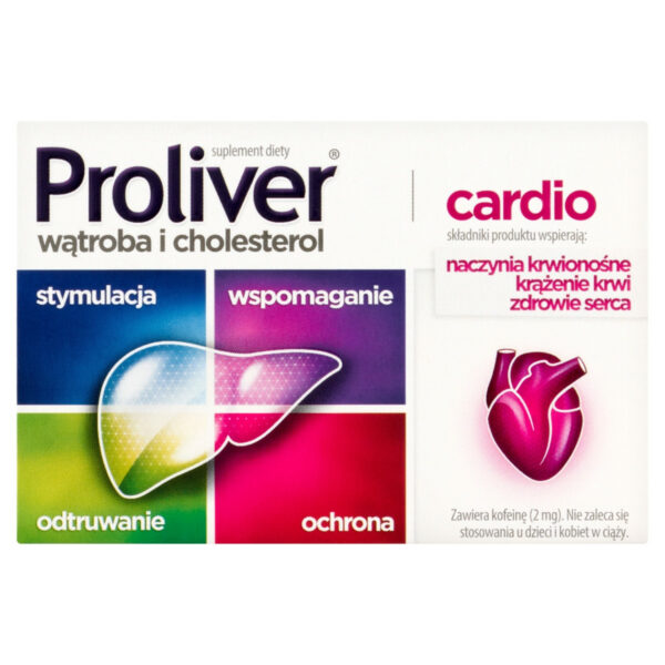 Proliver cardio Suplement diety 30 sztuk