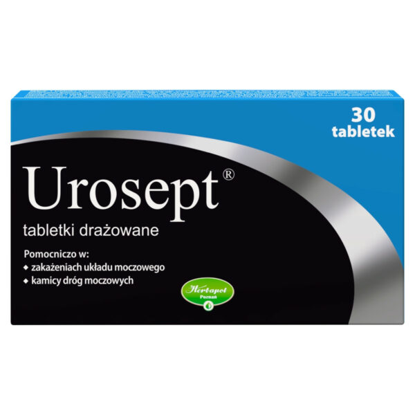 Urosept Tabletki drażowane 30 sztuk