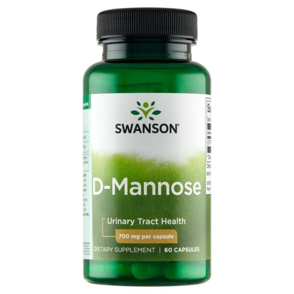 Swanson Suplement diety d-mannoza 700 mg 56 g (60 sztuk)