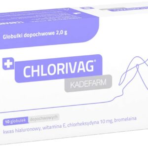 Chlorivag Kadefarm Globulki dopochwowe 10 sztuk
