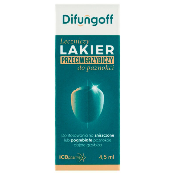 Difungoff Leczniczy lakier przeciwgrzybiczy do paznokci 4,5 ml