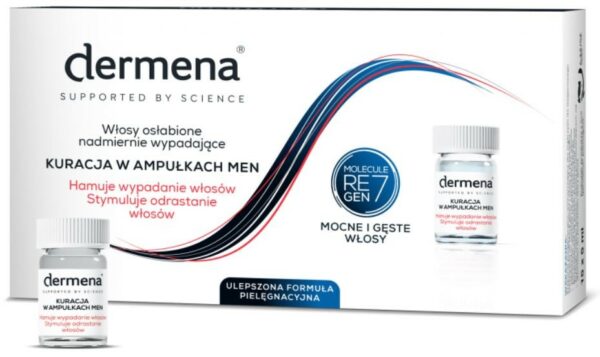 DERMENA MEN 15 ampułek po 5ml