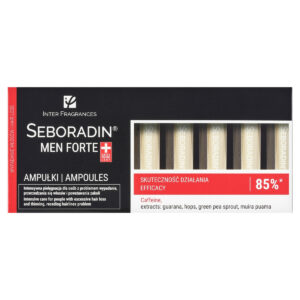 Seboradin Men Forte Ampułki wypadanie włosów 77 ml (14 x 5,5 ml)