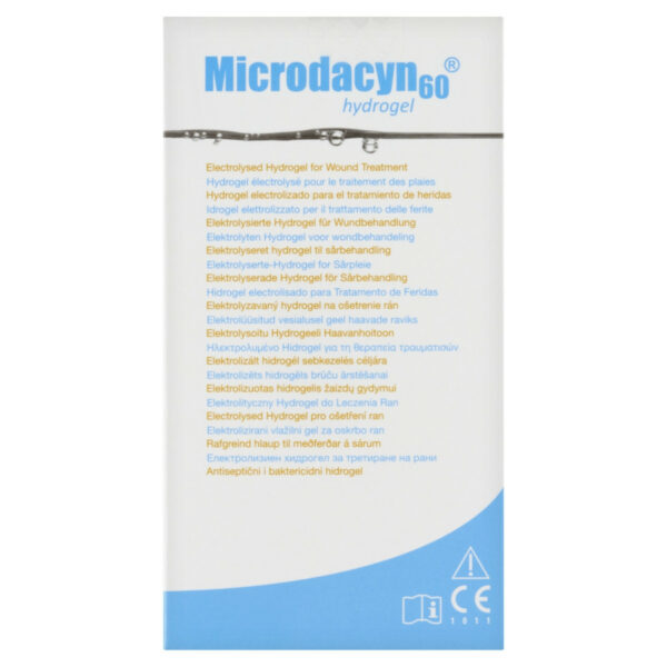 Microdacyn₆₀ Elektrolityczny hydrogel do leczenia ran 60 g