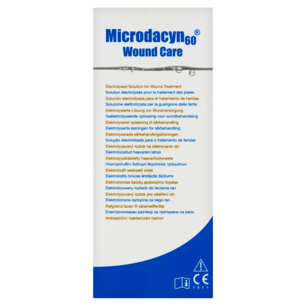 Microdacyn₆₀ Wound Care Elektrolizowany roztwór do leczenia ran 100 ml