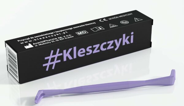 Kleszczyki Przyrząd do usuwania kleszczy