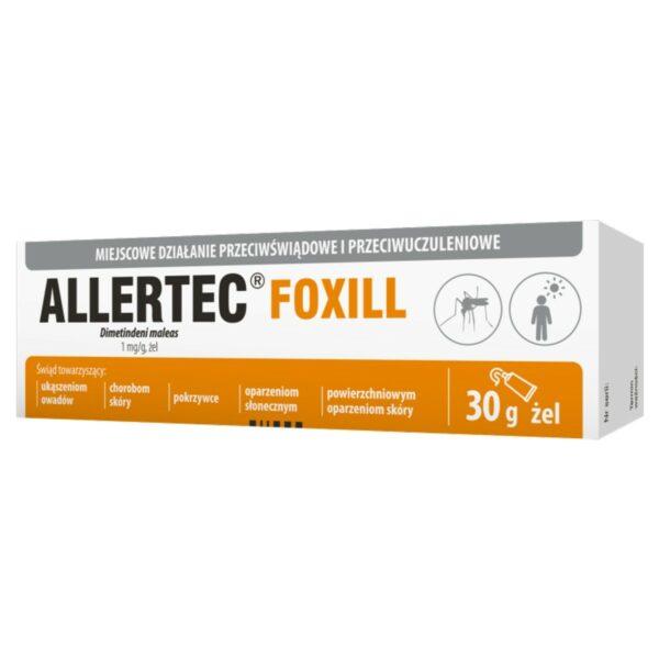 Allertec Foxill żel 1mg/g x 30g